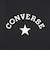 コンバース（CONVERSE）ナップザック ポケット付 黒 11L 224112-26BLK スイミングバッグ スイムバッグ ナップサック