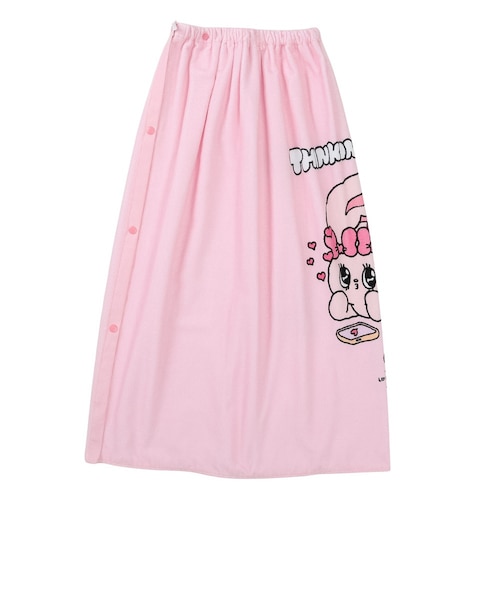 スイムタオル 水泳 タオル ESTHER BUNNY ピンク 80cm丈 216844-26PNK