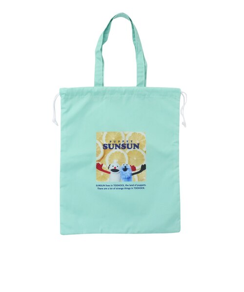 水泳バッグ PUPPET SUNSUN トートバッグ 緑 226872-26MNT スイムバッグ