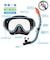 リーフツアラー（REEFTOURER）シュノーケリング 2点セット RC0117 BKSBL スノーケル&マスク 10歳から大人用
