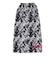 リーボック（REEBOK）スイムタオル 水泳 総柄 巻きタオル 黒 97cm丈 326802A-BK ラップタオル