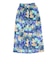 オーシャンパシフィック（Ocean Pacific）スイムタオル 水泳 花柄 巻きタオル 紺 96cm丈 526957NV ラップタオル UVカット