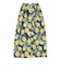 オーシャンパシフィック（Ocean Pacific）スイムタオル 水泳 レモン柄 巻きタオル 黒 98cm丈 526955BK UVカット