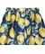 オーシャンパシフィック（Ocean Pacific）スイムタオル 水泳 レモン柄 巻きタオル 黒 98cm丈 526955BK UVカット