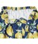 オーシャンパシフィック（Ocean Pacific）スイムタオル 水泳 レモン柄 巻きタオル 黒 98cm丈 526955BK UVカット
