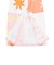 フィラ（FILA）タオル 水泳 F 花柄 綿ガーゼ 巻きタオル オレンジ 97cm丈 326813-OG ラップタオル