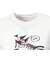 チャムス（CHUMS）ランニングシューズTシャツ CH11-2778-W001