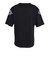 バスケットボールウェア NEW ストレッチ グラフィック クルーネック 半袖 Tシャツ ブラック IQ0708-010