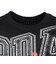 バスケットボールウェア NEW ストレッチ グラフィック クルーネック 半袖 Tシャツ ブラック IQ0708-010