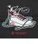 チャムス（CHUMS）ランニングシューズTシャツ CH01-2778-K001