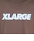エクストララージ（XLARGE）STANDARD ロゴ 半袖Tシャツ 101262011037-BROWN