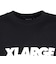 エクストララージ（XLARGE）STANDARD ロゴ 半袖Tシャツ 101262011037-BLACK