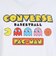 コンバース（CONVERSE）バスケットボールウェア ジュニア パックマン プリントノースリーブシャツ CBS461362-1100