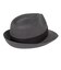 クー（Coo.）麦わら帽子 ポリエステルブレードハット 897CO6ST0012 GRY