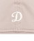 ニューエラ（NEW ERA）キャップ 9TWENTY MLB ベージュ スウェットバンド ロサンゼルス・ドジャース Dロゴ BEI 14745085