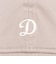 ニューエラ（NEW ERA）キャップ 9TWENTY MLB ベージュ スウェットバンド ロサンゼルス・ドジャース Dロゴ BEI 14745085