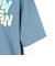 ゴースローキャラバン（GOSLOWCARAVAN）シリコンバイオ ヒッピーロゴ ゆったり 半袖Tシャツ 366107 BLU