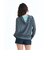 ロキシー（ROXY）ラッシュガード 長袖 HORIZON HOODIE ボタニカルロゴ ジップラッシュフーディ 26SPRLY261033BBK