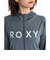 ロキシー（ROXY）ラッシュガード 長袖 HORIZON HOODIE ボタニカルロゴ ジップラッシュフーディ 26SPRLY261033BBK