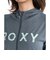 ロキシー（ROXY）ラッシュガード 長袖 HORIZON HOODIE ボタニカルロゴ ジップラッシュフーディ 26SPRLY261033BBK