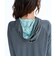 ロキシー（ROXY）ラッシュガード 長袖 HORIZON HOODIE ボタニカルロゴ ジップラッシュフーディ 26SPRLY261033BBK