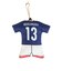 日本サッカー協会（JFA）ユニフォーム型クッションキーホルダー SAMURAI BLUE STADIUM LINE 中村 敬斗 JO-539-13