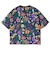 ゴースローキャラバン（GOSLOWCARAVAN）サッカー 総柄プリントTシャツ 366112 NAV