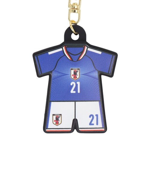 SAKURA　ユニフォーム型キーホルダー m88003704662 日本サッカー協会（JFA）ユニフォーム型ラバーキーホルダー 佐野 海舟