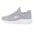 スケッチャーズ（SKECHERS）ジュニアスニーカー ガールズ スポーツシューズ スリップインズ バウンダー シンプル CUTE 303585L-GRY