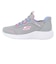 スケッチャーズ（SKECHERS）ジュニアスニーカー ガールズ スポーツシューズ スリップインズ バウンダー シンプル CUTE 303585L-GRY