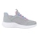 スケッチャーズ（SKECHERS）ジュニアスニーカー ガールズ スポーツシューズ スリップインズ バウンダー シンプル CUTE 303585L-GRY