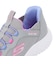 スケッチャーズ（SKECHERS）ジュニアスニーカー ガールズ スポーツシューズ スリップインズ バウンダー シンプル CUTE 303585L-GRY