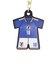 日本サッカー協会（JFA）ユニフォーム型ラバーキーホルダー 上田 綺世 2026(SAMURAI BLUE) JO-538-18