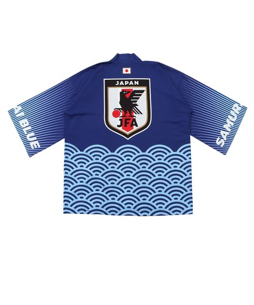 日本サッカー協会（JFA）法被 サムライブルー STADIUM LINE JO-663