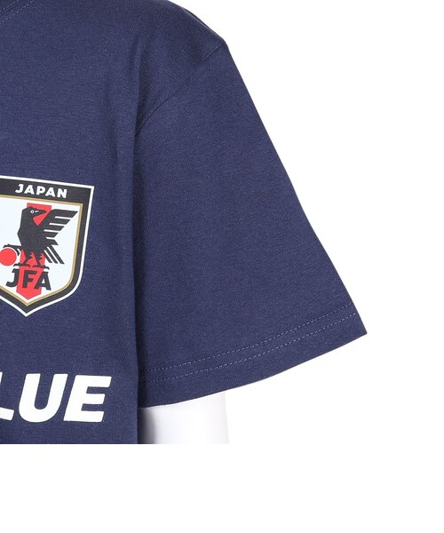 日本サッカー協会（JFA）キッズ 半袖 ベーシックTシャツ サムライ