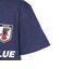 日本サッカー協会（JFA）キッズ 半袖 ベーシックTシャツ サムライブルー STADIUM LINE JO-660-KIDS