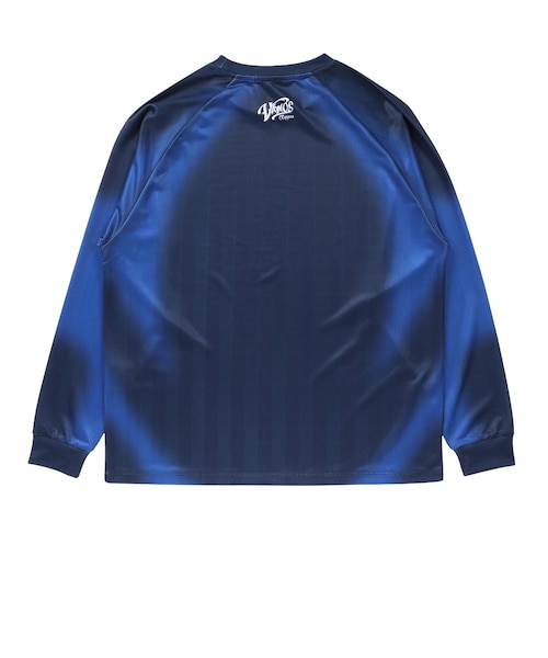 日本サッカー協会（JFA）シャドーストライプ 長袖 Tシャツ Lサイズ JO
