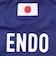 日本サッカー協会（JFA）プレーヤーズ Tシャツ 遠藤航 SS(XS)サイズ JO-643-XS