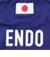 日本サッカー協会（JFA）プレーヤーズ Tシャツ 遠藤航 Lサイズ JO-643-L