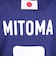 日本サッカー協会（JFA）ジュニア プレーヤーズ Tシャツ 三笘薫 JO-644-KIDS