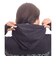 ビラボン（BILLABONG）ラッシュガード 長袖 MORFY ジップ フード 26SU BG01C850 BLK