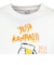 ゴースローキャラバン（GOSLOWCARAVAN）RAY綿 猫と麦酒 半袖Tシャツ 猫生乾杯 362616 WHT