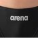 アリーナ（ARENA）水着 メンズ 水泳 フィットネススパッツ ハーフレッグ 黒×紫 M-3Lサイズ AS6SWF61M BKPP フィットネス水着