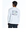 クイックシルバー（Quiksilver）ラッシュガード RED SHOOTING 長袖Tシャツ 26SU QLY262002 WHT