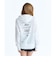 ロキシー（ROXY）ラッシュガード 長袖 HISTORICAL ロゴ ジップラッシュフーディ 26SPRLY261035WHT