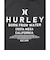ハーレー（HURLEY）ラッシュガード アーチロゴ ジップアップ フーディ MSRG261060-BKWH