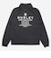 ハーレー（HURLEY）ラッシュガード 長袖 アーチロゴ ジップアップ ジャケット MSRG261061-BKWH