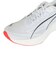 プーマ（PUMA）ランニングシューズ ジョギングシューズ ディヴィエイト ピュア ニトロ ホワイト レッド 31390406
