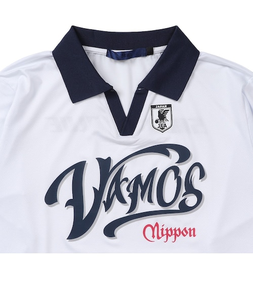 日本サッカー協会（JFA）襟付きロングスリーブシャツ WHT JO-844-L