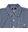 クリフメイヤー（KRIFF MAYER）ジュニア ワークステッチデニムシャツ J2545129:1571:NAVY-STRP